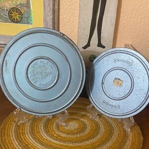 Vintage Blue Film Canisters